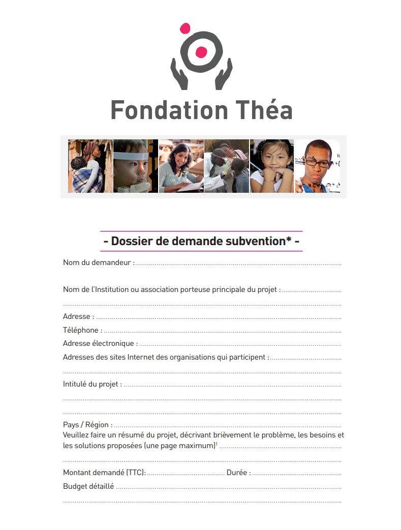 AGIR avec la Fondation Théa