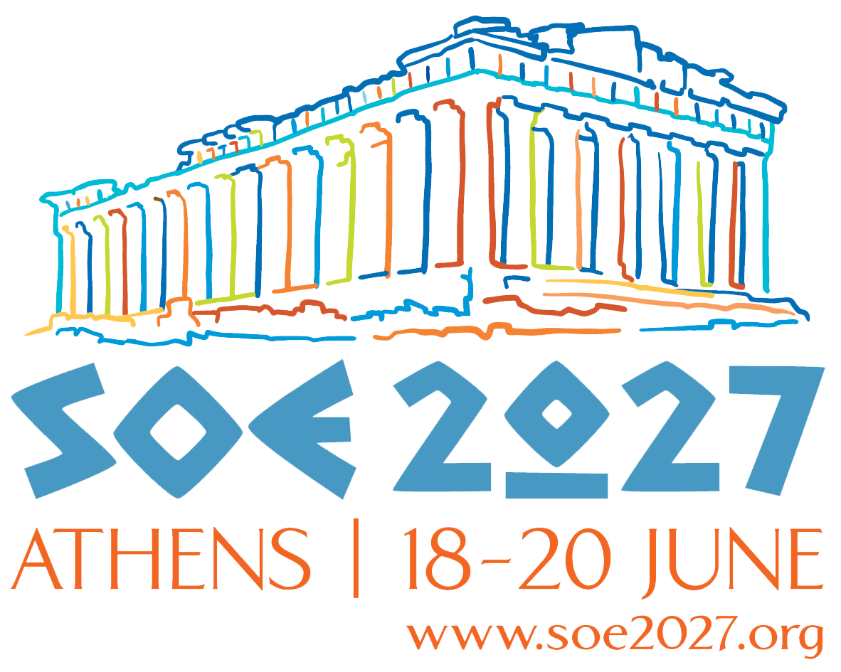 Attendees and ophthalmology experts gathering at the SOE 2027 Congress in Athens, Greece.